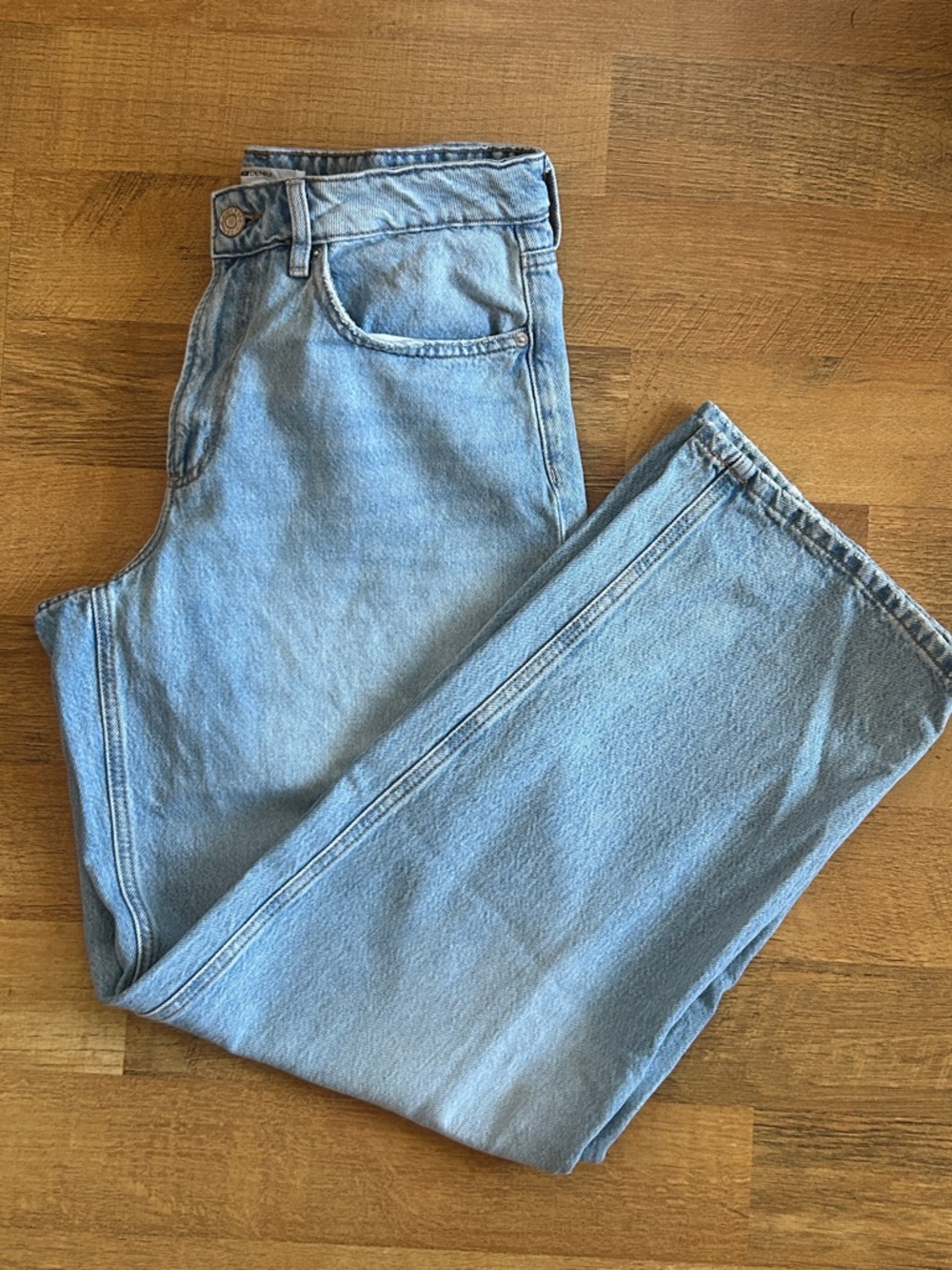 NWOT GARAGE Light Blue Juniors Slouchy Jeans Size 11